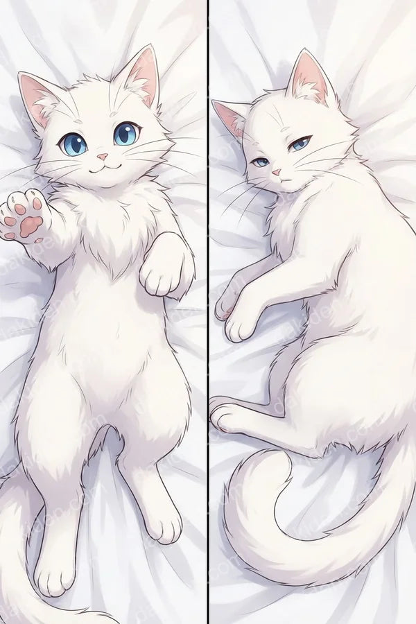 Furry Character Dakimakura Anime Body Pillow Cover 20x60IN | This product is generated with AI assistance.