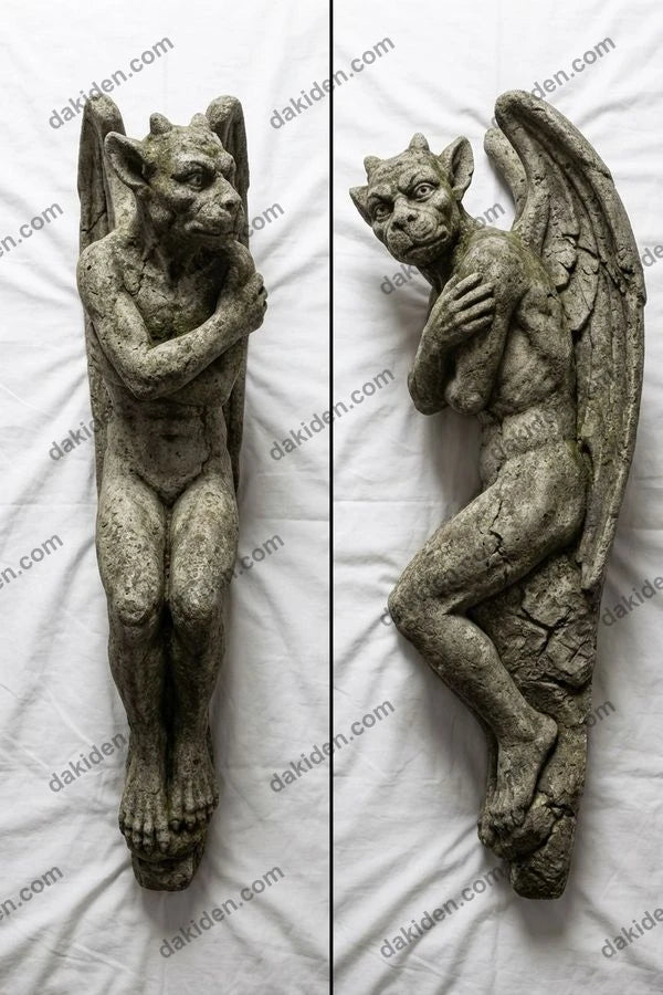 Gargoyle Dakimakura Anime Body Pillow Cover 20x60IN | This product is generated with AI assistance.