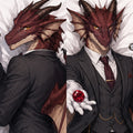Dragon Appraiser furry body pillow cover product image 1