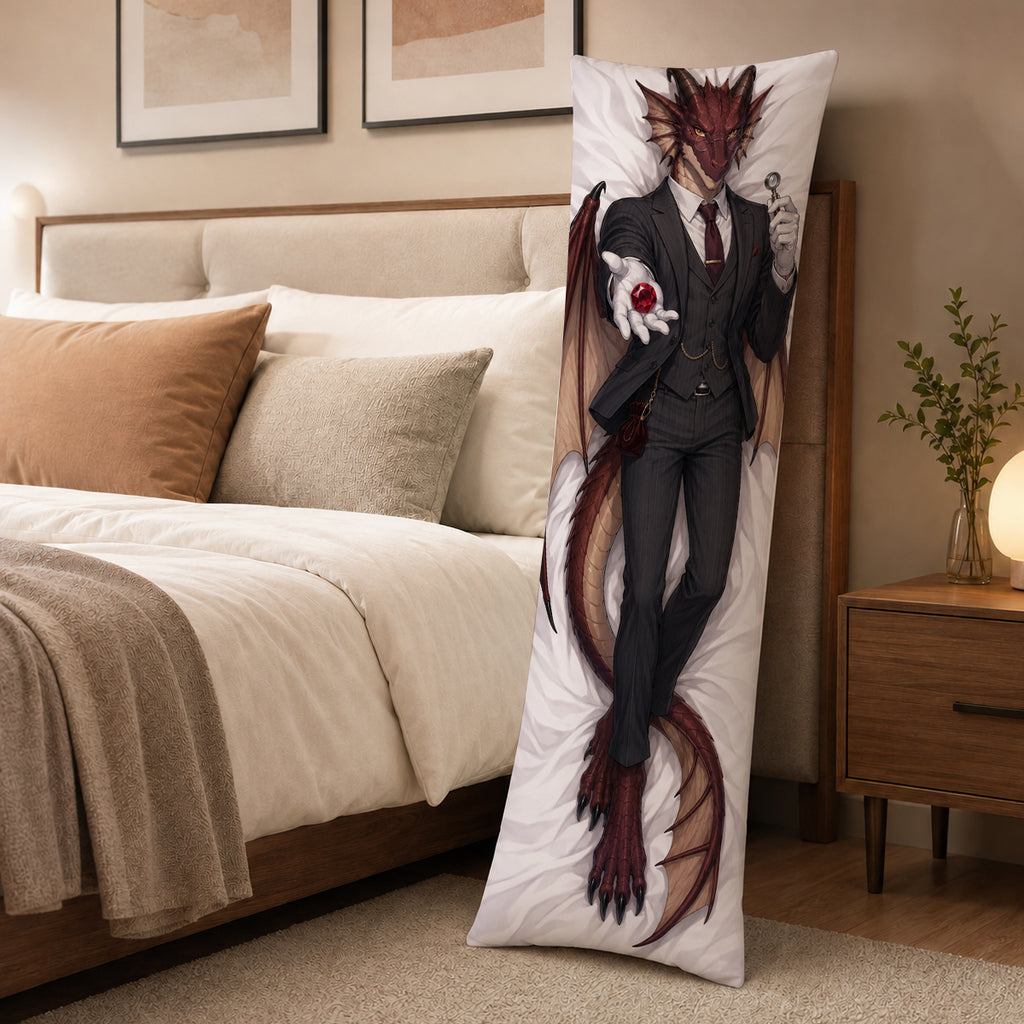 Dragon Appraiser furry body pillow cover product image 3