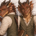 Bookshop Owner Dragon furry body pillow cover product image 1