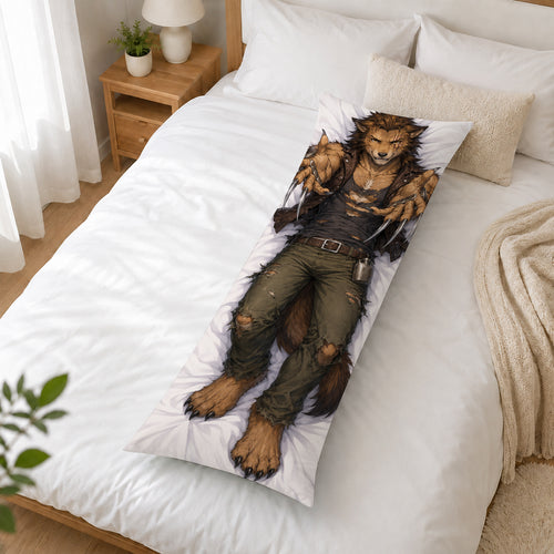 Berserker Wolf furry body pillow cover product image 2