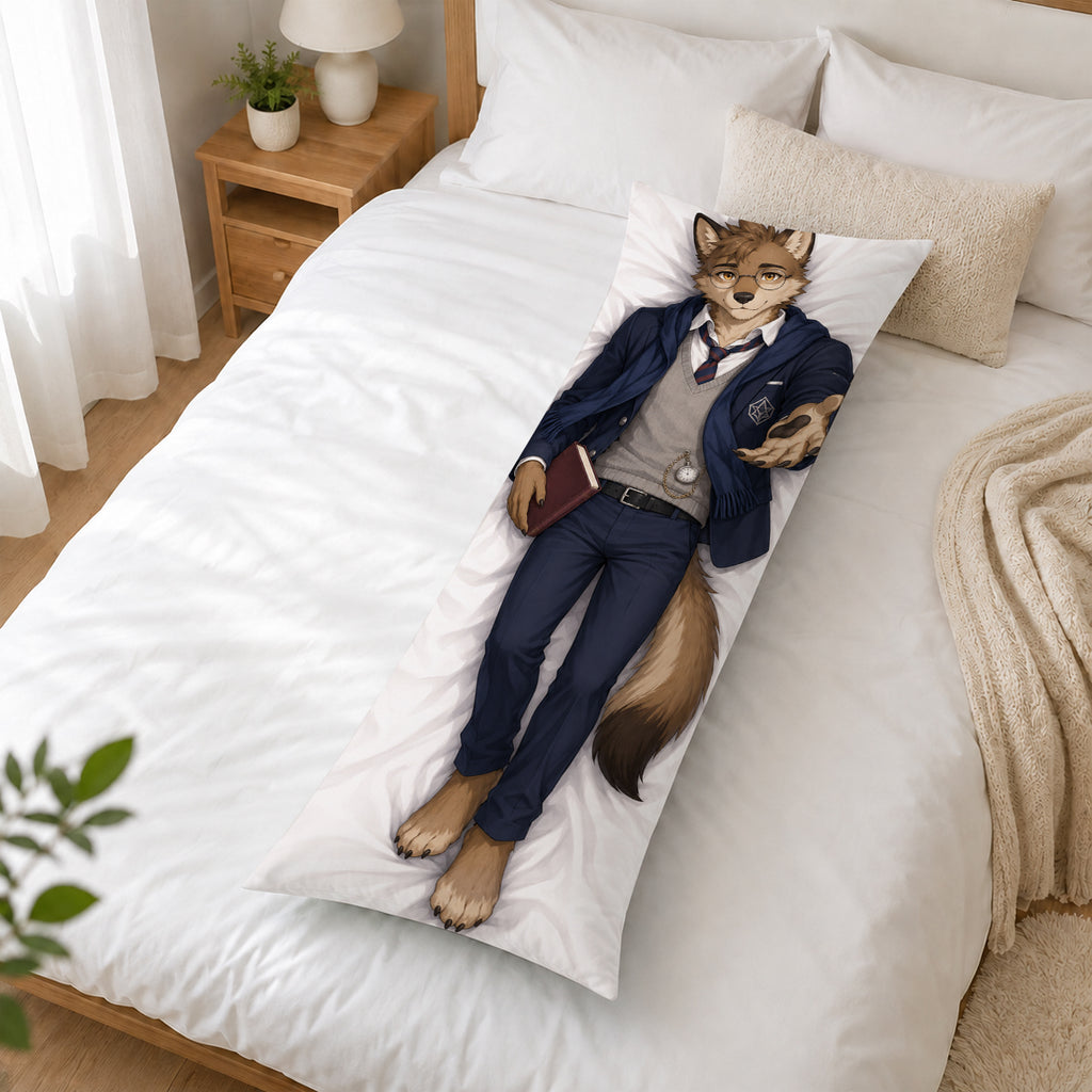 Academy Elite Wolf furry body pillow cover product image 2