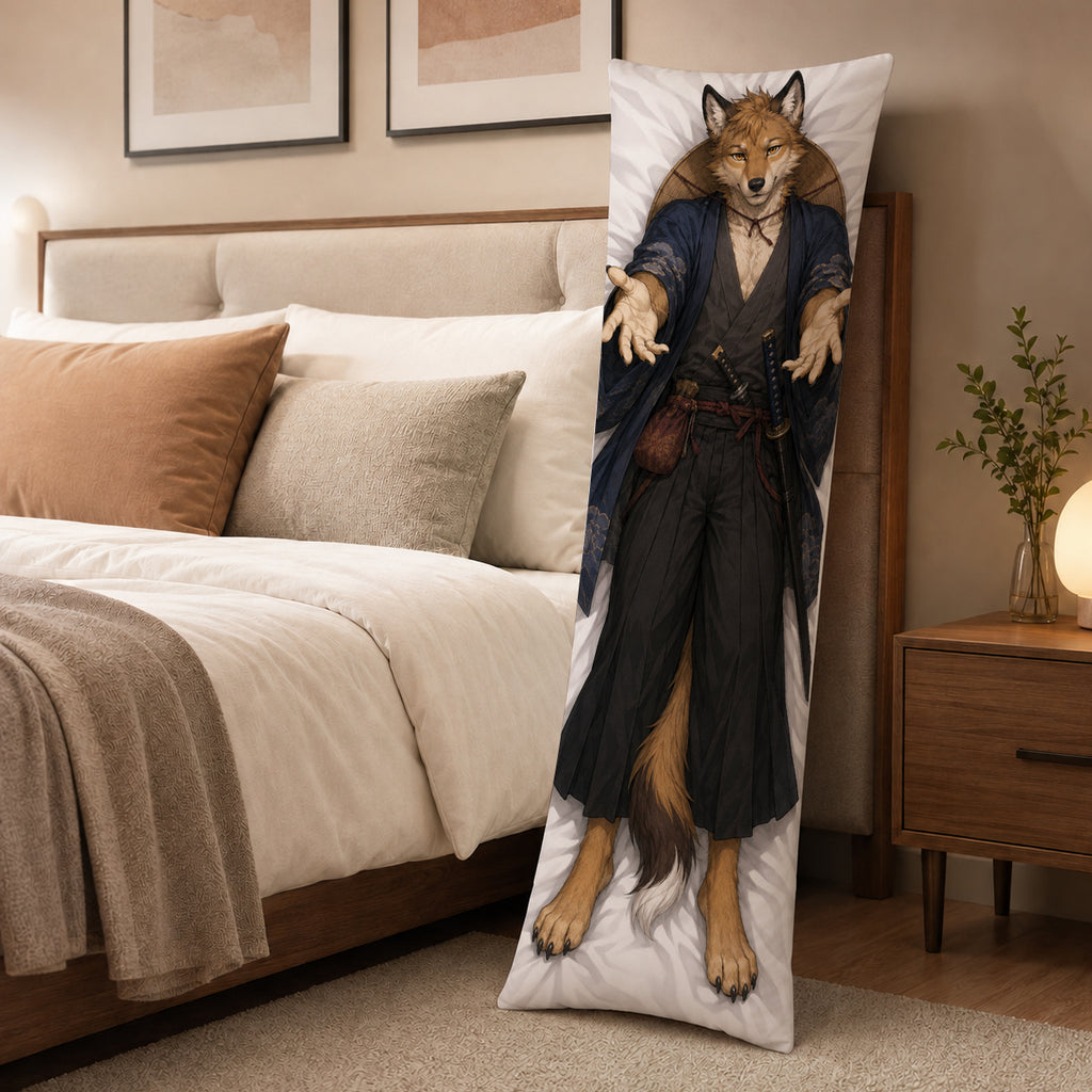 Wolf Swordsman furry body pillow cover product image 3