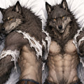 Werewolf furry body pillow cover product image 1
