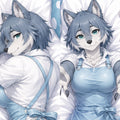 Aquarium Keeper Wolf furry body pillow cover product image 1