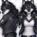 Star Bounty Tracker Wolf furry body pillow cover product image 1