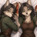 Dungeon Alchemist Wolf furry body pillow cover product image 1