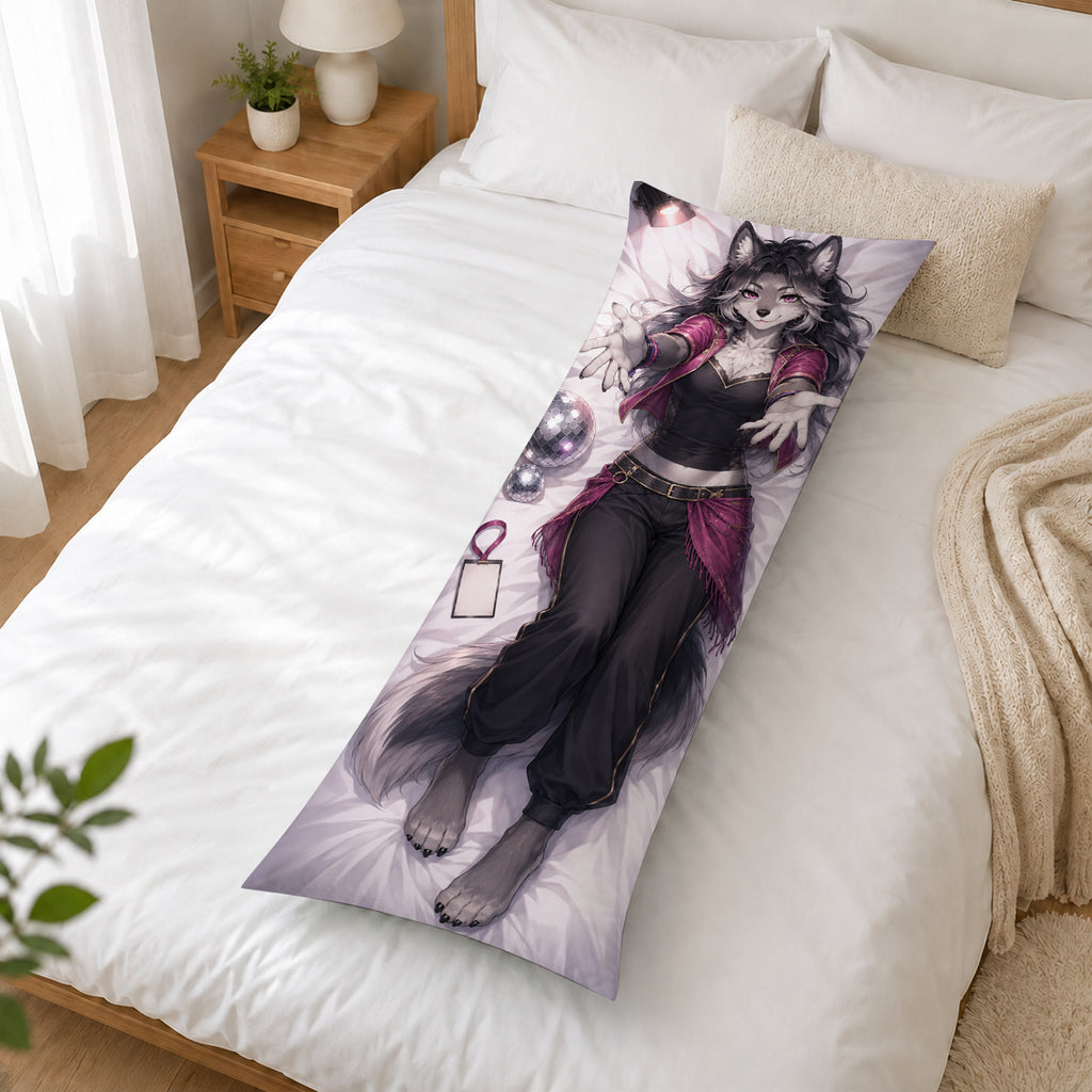 Lead Dancer Wolf furry body pillow cover product image 2